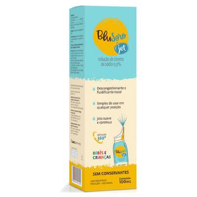 Blusoro Jet Infantil Jato Suave Nasal 9,0mg/ml 100ml